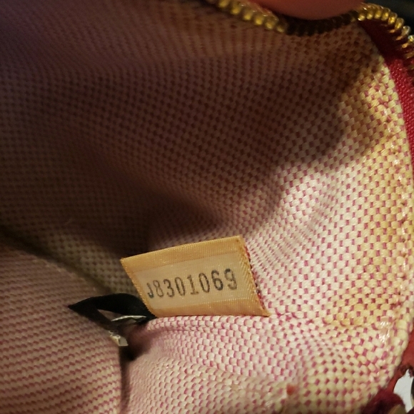 Dooney & Bourke Red Clutch with Gold Hardware - Picture 3 of 3